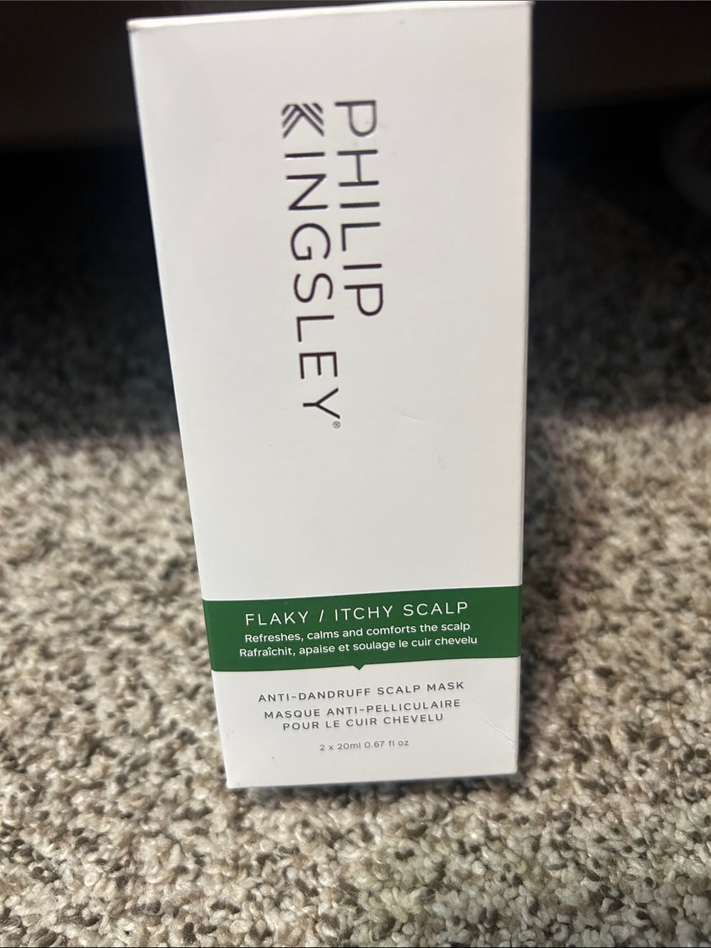 Phillip  Kingsley Anti-Dandruff Scalp Mask for Flaky Itchy Scalp 2-packs